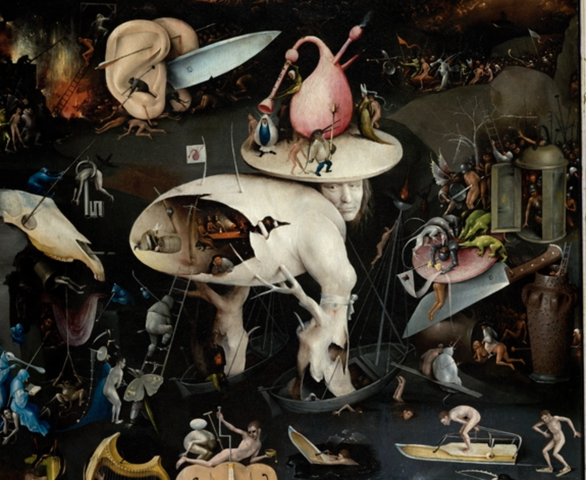 Hieronymus Bosdch, detail from 